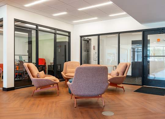 Lobby at The Yard Apartments, Louisville, KY, 40202