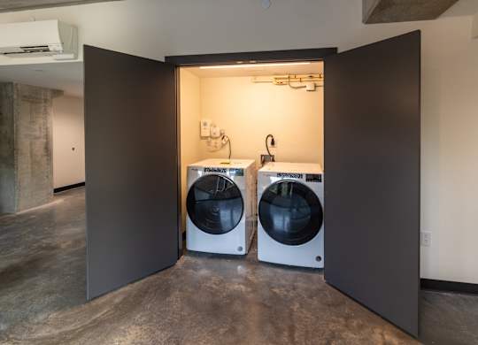 Laundry Room at The 503 Apartments, Dayton, OH