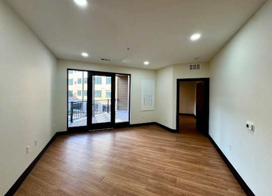 Vacant room with Wooden Floor at The Yard Apartments, Louisville, Kentucky