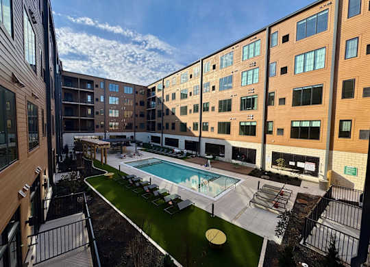 Pool View at The Yard Apartments, Kentucky, 40202