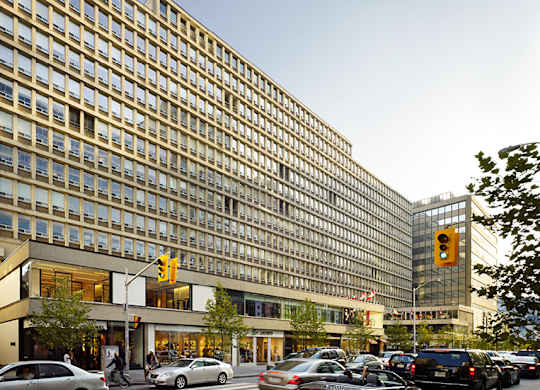 The Colonnade, at the heart of Yorkville's most stylish block