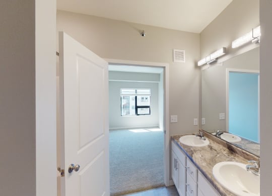master bathroom at Northern Lights a Lifestyle-Driven Community, North Dakota