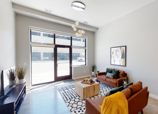 model living room at Northern Lights a Lifestyle-Driven Community, West Fargo, 58078