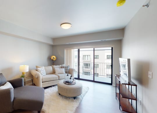 living room at Northern Lights, West Fargo, ND, 58078