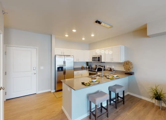 kitchen at Northern Lights a Lifestyle-Driven Community, North Dakota
