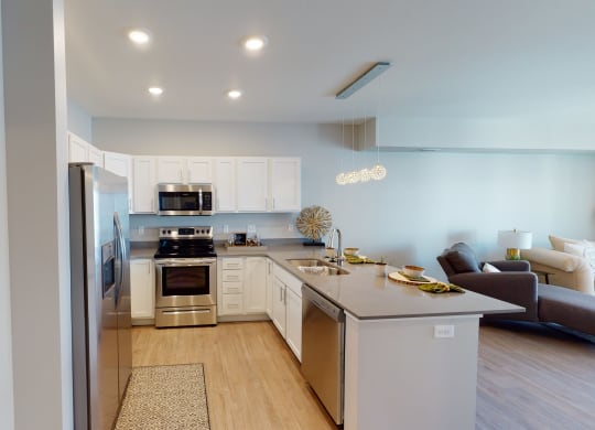 kitchen at Northern Lights a Lifestyle-Driven Community, West Fargo, North Dakota