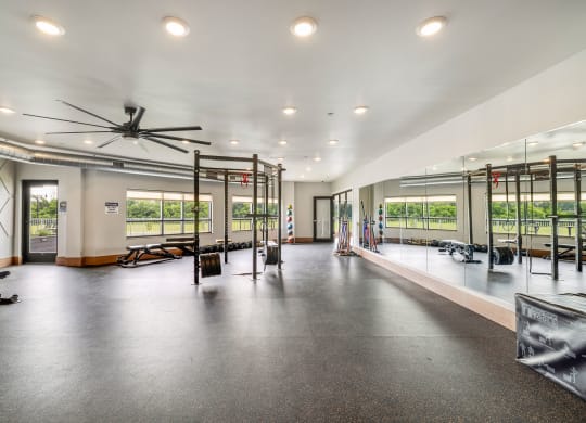 the gym at Northern Lights a Lifestyle-Driven Community, West Fargo, North Dakota