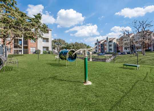 Pet-Friendly Apartment with dog park at Foxborough Apartments, Irving, TX, Texas