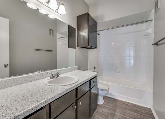 Bathroom at Foxborough Apartments, Irving, TX, Texas, 75061