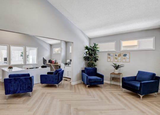 specious leasing office at Summer Meadows, Las Vegas, Nevada