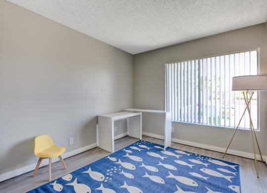 Carpeting in bedroom at Summer Meadows, Las Vegas, Nevada