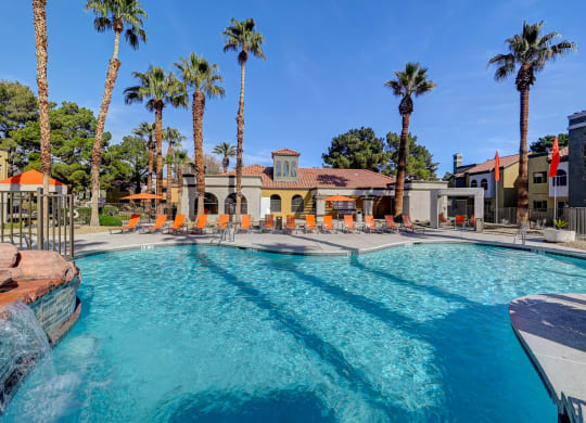 Swimming Pool at Desert Vistas Apartments, Las Vegas, Nevada, 89142