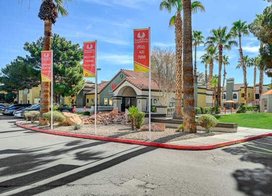 the building at Desert Vistas Apartments, Las Vegas, Nevada, 89142