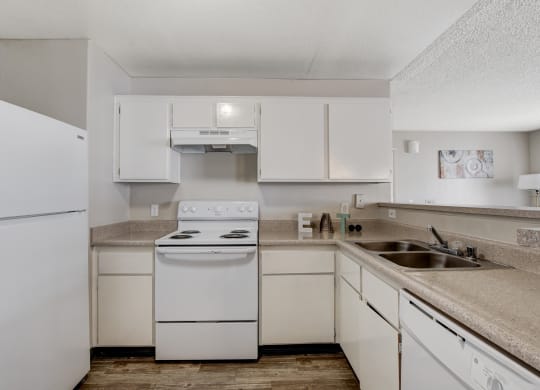 Spacious Kitchen at Desert Vistas Apartments, Las Vegas, Nevada, 89142