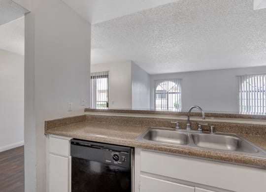 Kitchen Sink at Desert Vistas Apartments, Las Vegas, Nevada, 89142