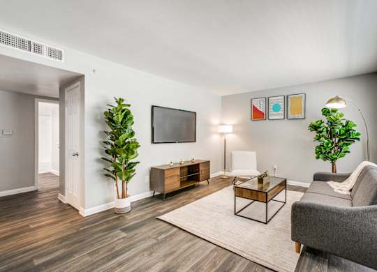 Engineered Wood Flooring at Bellaire Oaks Apartments, Houston, TX, 77096