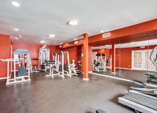 Fitness Center at Bellaire Oaks Apartments, Texas, 77096