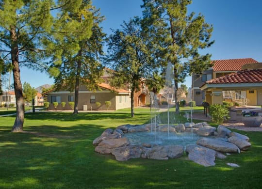 Fountain at Valencia Park, Phoenix, AZ, 85008
