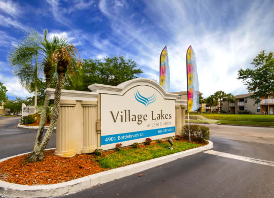 entrance at Village Lakes, Orlando, 32808