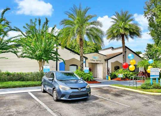 Front Entrance at Village Springs, Orlando, FL, 32808