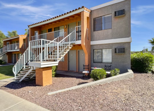 Front View Of Main Building at Valencia Park, Phoenix, Arizona, 85008