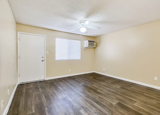 Empty Living Room at Valencia Park, Phoenix, AZ, 85008