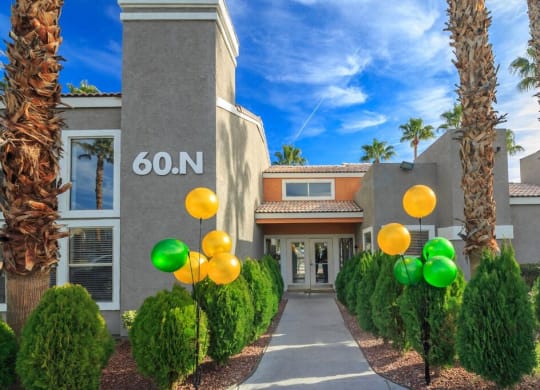 leasing entrance at Citrus Apartments, Las Vegas,89101