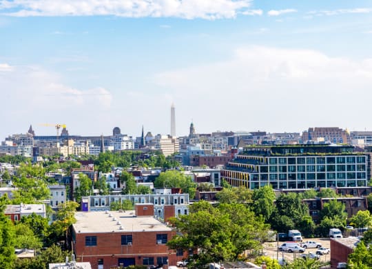 a view of the city of philadelphia