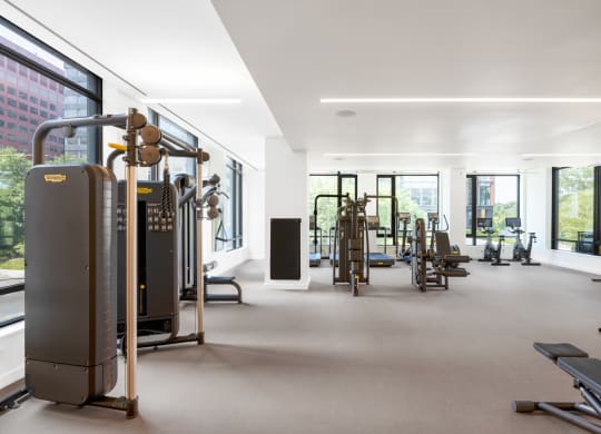 Club-Quality Fitness Center at The Grace and Reva, Arlington, VA, 22202