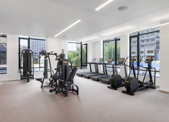 24-Hour Multi-Level Cardio And Weightlifting Center at The Grace and Reva, Virginia