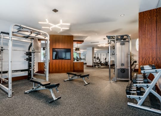 Modern Fitness Center at 220 Twentieth Street, Arlington