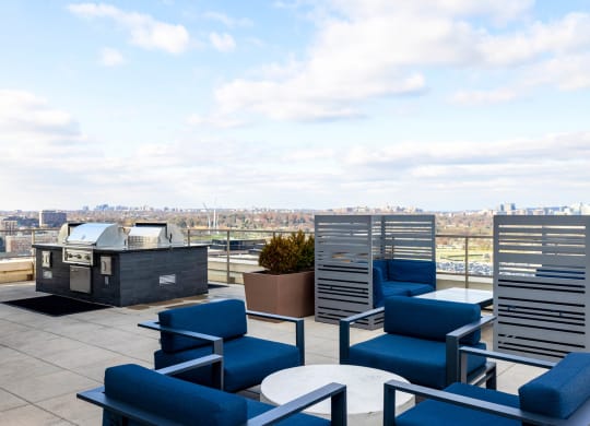 Rooftop Deck at The Bartlett, Virginia, 22202