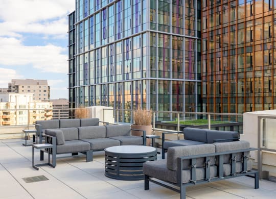 Grill Deck at The Bartlett, Arlington, Virginia
