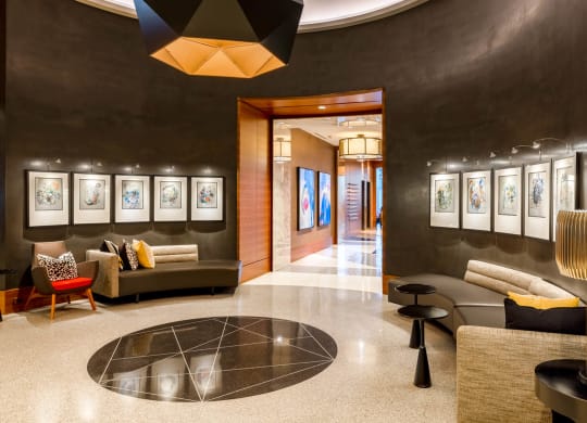 Spacious Lobby at The Bartlett, Arlington, VA, 22202