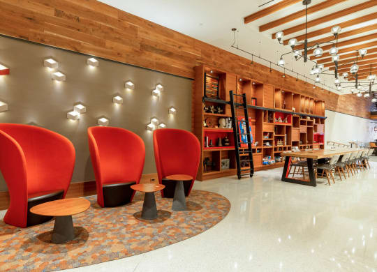 Art Gallery Lobby at The Bartlett, Arlington, Virginia