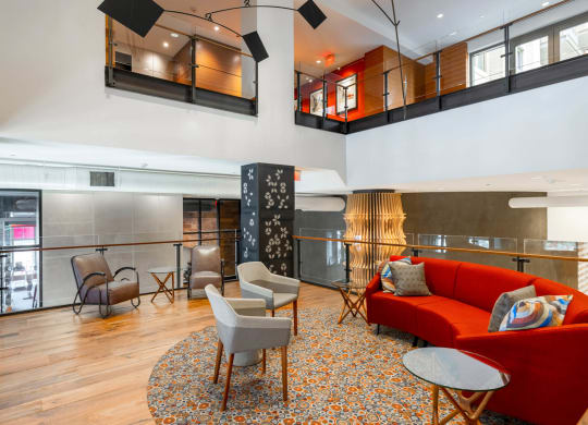 Recreational Room at The Bartlett, Arlington