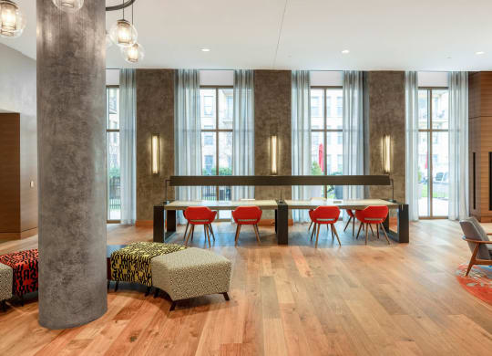 Community Clubhouse at The Bartlett, Virginia