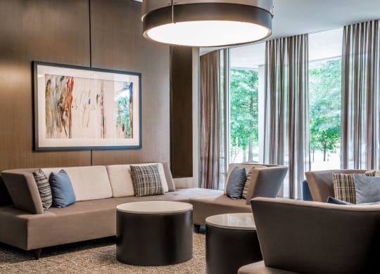 Living Area Interior at RiverHouse, Arlington, VA, 22202