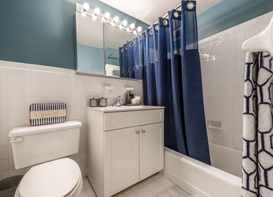 Bathroom With Bathtub at RiverHouse, Arlington, Virginia