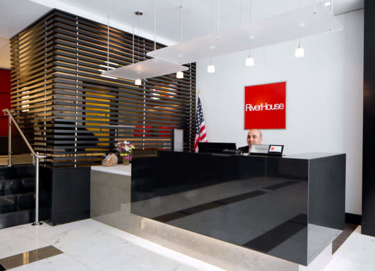 Lobby Area at RiverHouse, Virginia