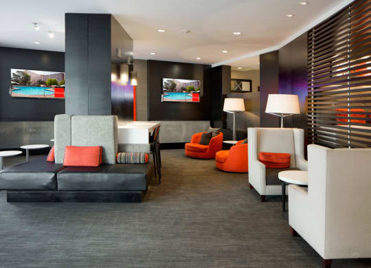 Resident Lounge at RiverHouse, Arlington, 22202