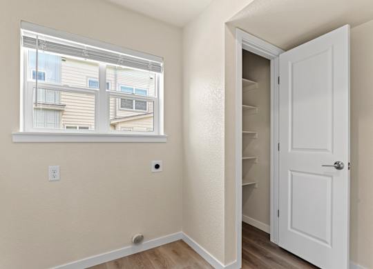 Built-In Shelving In Closet at The Townhomes at Pine Drive, Parker, 80138