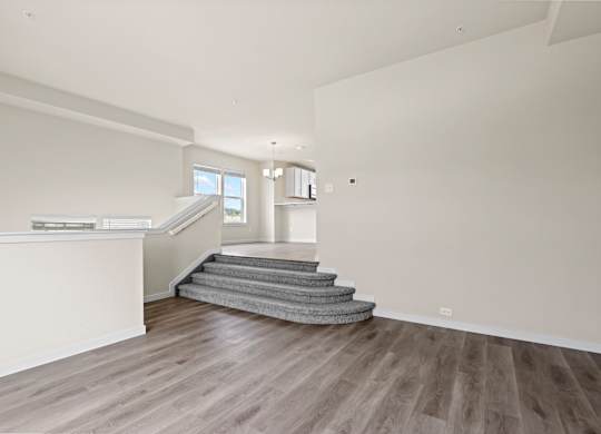 Carpeted Stairway at The Townhomes at Pine Drive, Parker
