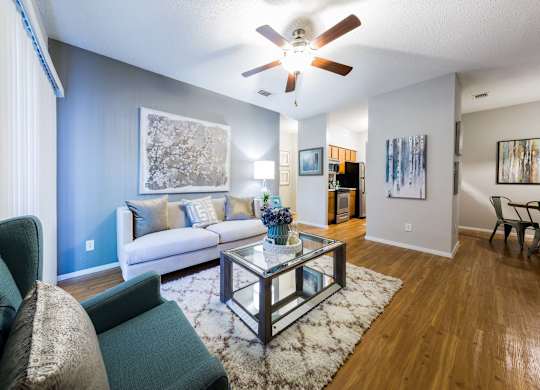 Nine-foot ceilings