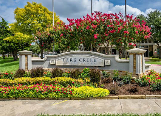 Park Creek Exterior Monument Signage