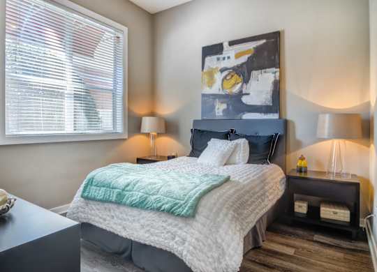 Pet-Friendly Apartments in Atlanta, GA - Biltmore at Midtown - Bedroom with Large Window