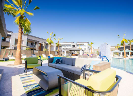 the pool area at the resort at longboat key club