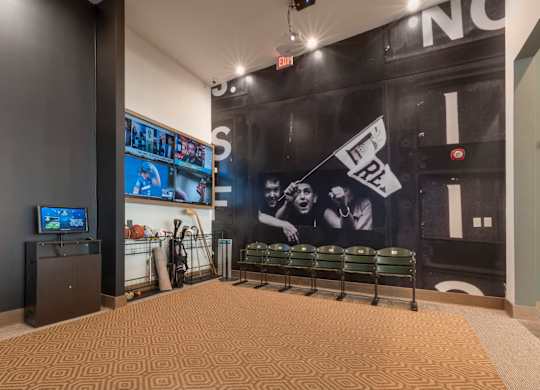 Riverview, FL Apartments – Sole at Brandon - Game Room w/ Virtual Sports