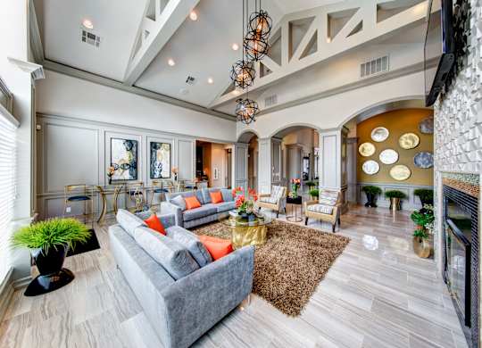 clubhouse seating area