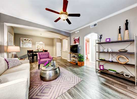 wood-style flooring- apartment